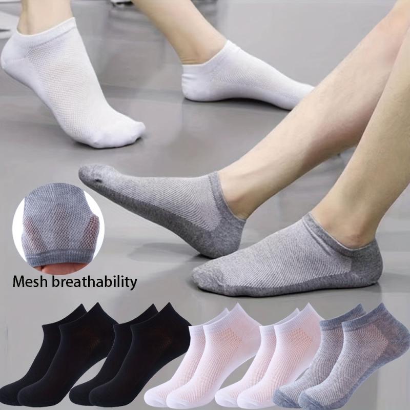 Breathable Mesh Short Socks for Women