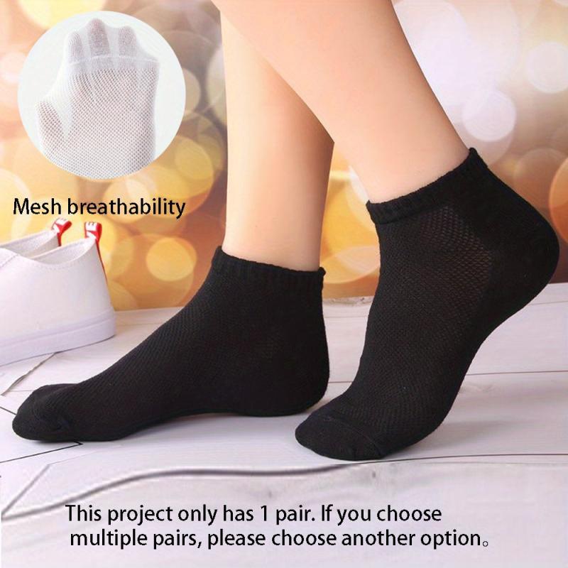 Breathable Mesh Short Socks for Women