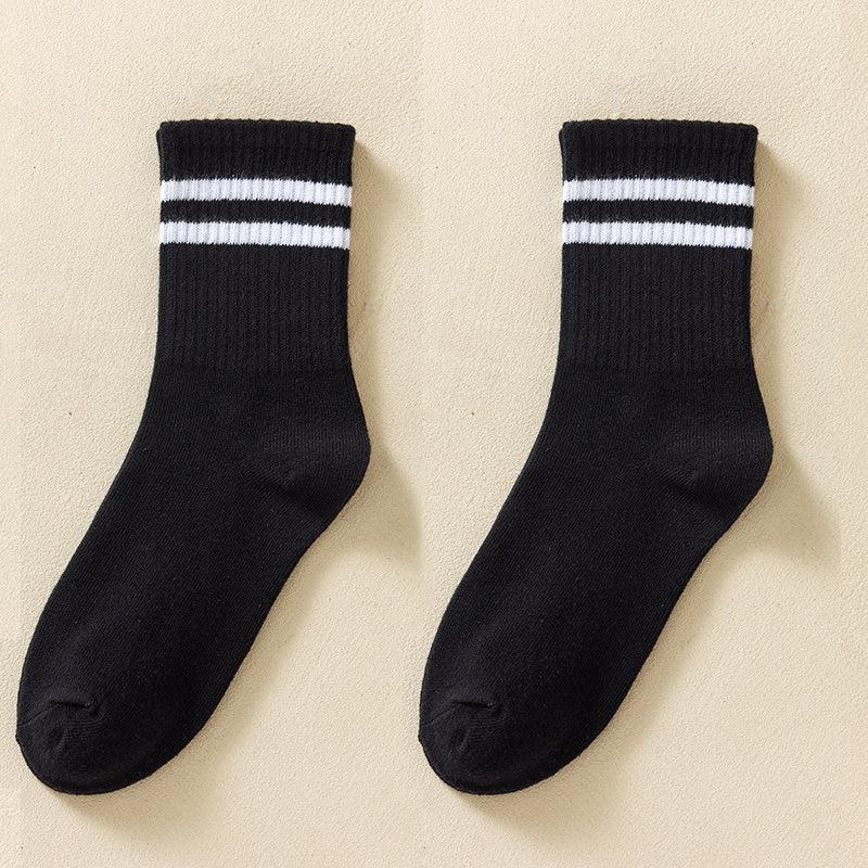 Striped Stockings Women's All-match Breathable Socks