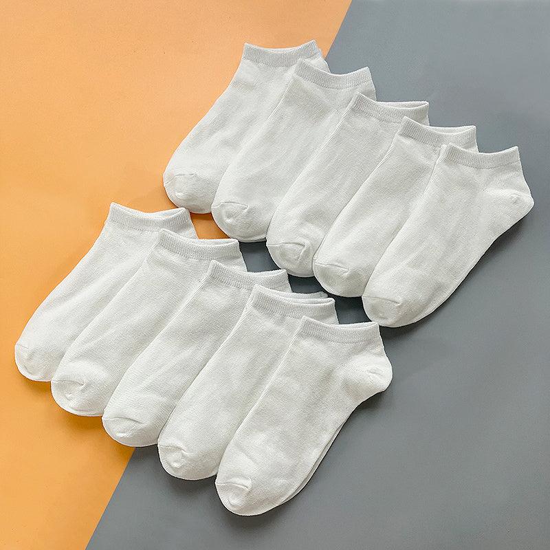 10 Pairs Non Slip Athletic Ankle Socks for Women Men