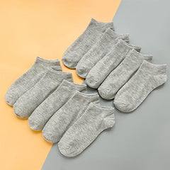 10 Pairs Non Slip Athletic Ankle Socks for Women Men