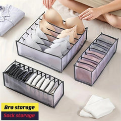 Underwear Storage Boxes Divider Drawer Organiser Women's Lingerie