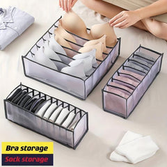 Underwear Storage Boxes Divider Drawer Underwear Organiser
