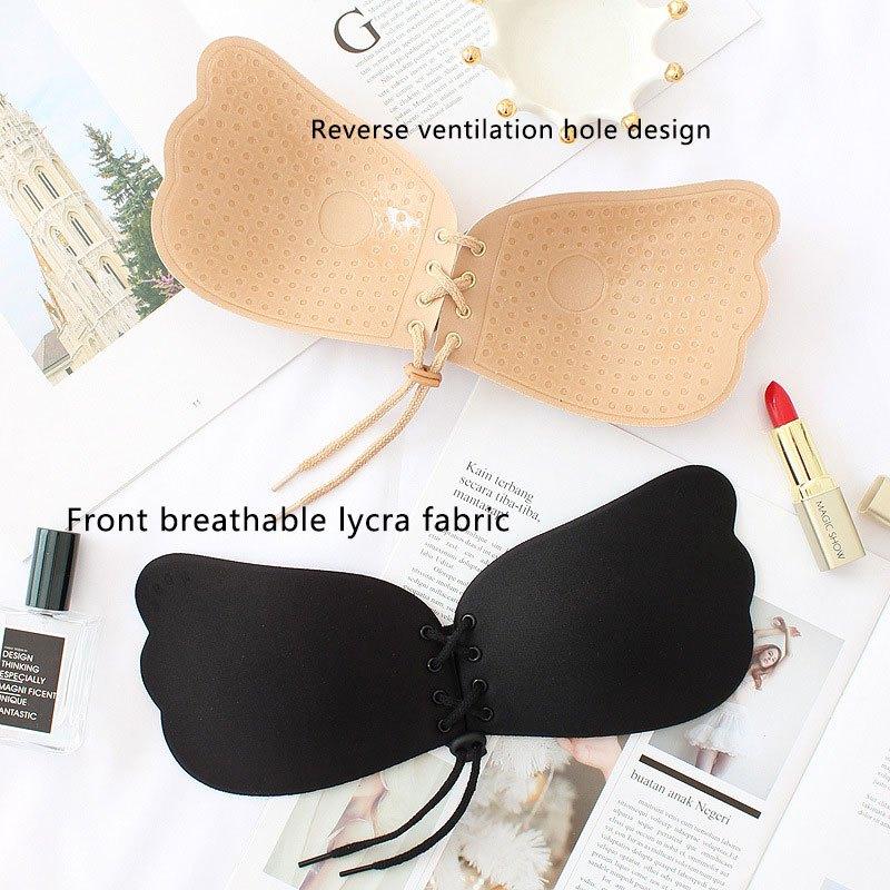 Women's Invisible Sticky Backless Sticky Bra Strapless Lingerie