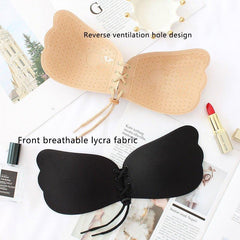 Women's Invisible Sticky Backless Sticky Bra Strapless Lingerie
