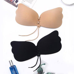Women's Invisible Sticky Backless Sticky Bra Strapless Lingerie