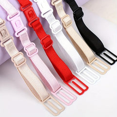 5pcs Invisible Bra Straps Adjustable Elastic Shoulder Belt