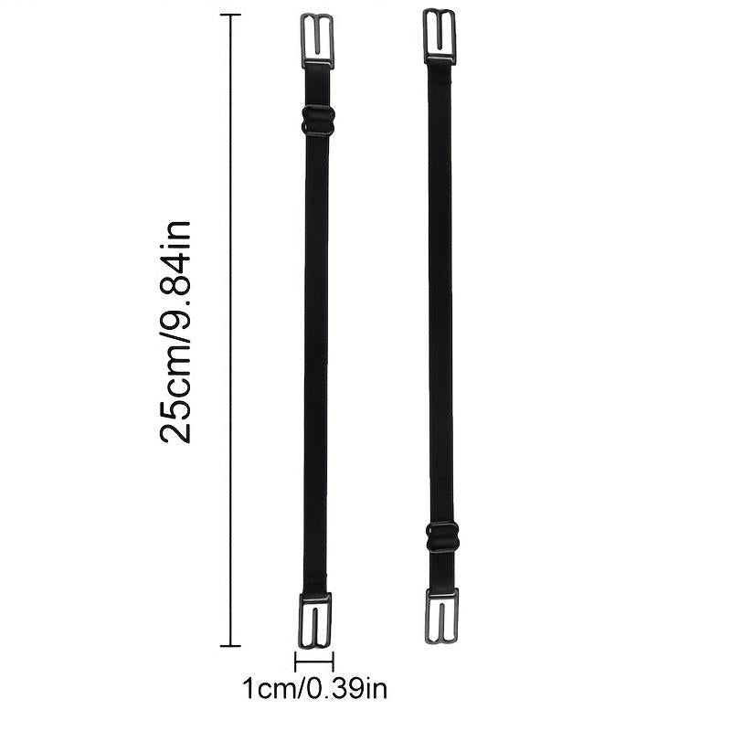5pcs Invisible Bra Straps Adjustable Elastic Shoulder Belt