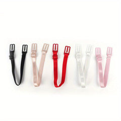 5pcs Invisible Bra Straps Adjustable Elastic Shoulder Belt