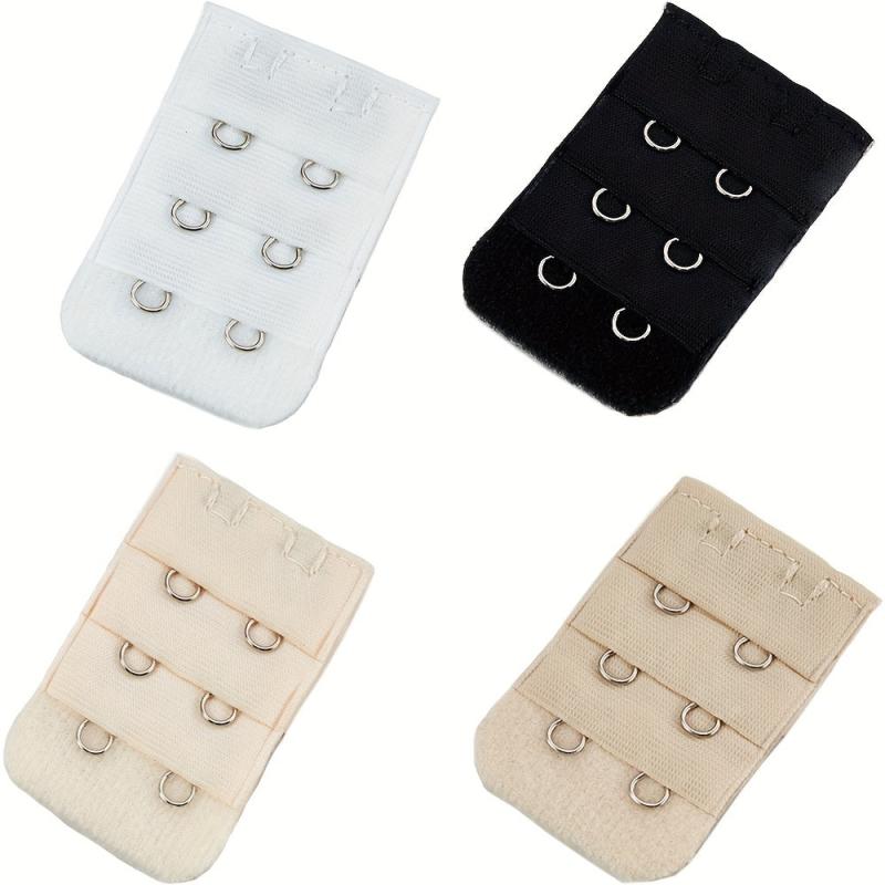 4pcs 2 Hooks Bra Extenders Comfortable Adjustable Bra Band Women's Accessories