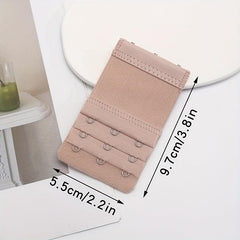 3pcs 3 Hooks Bra Strap Extenders Comfortable Adjustable Bra Band