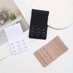 3pcs 3 Hooks Bra Strap Extenders Comfortable Adjustable Bra Band