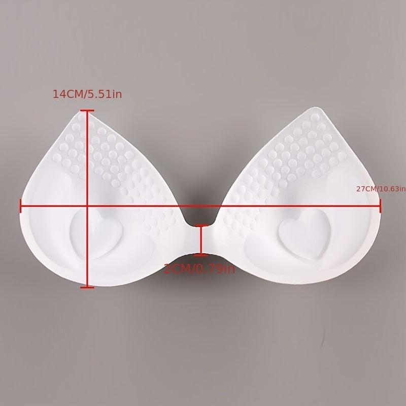 Triangle Sponge Chest Pads Soft & Comfy Bra Women's Lingerie Accessories