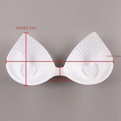 Triangle Sponge Chest Pads Soft & Comfy Bra Women's Lingerie Accessories