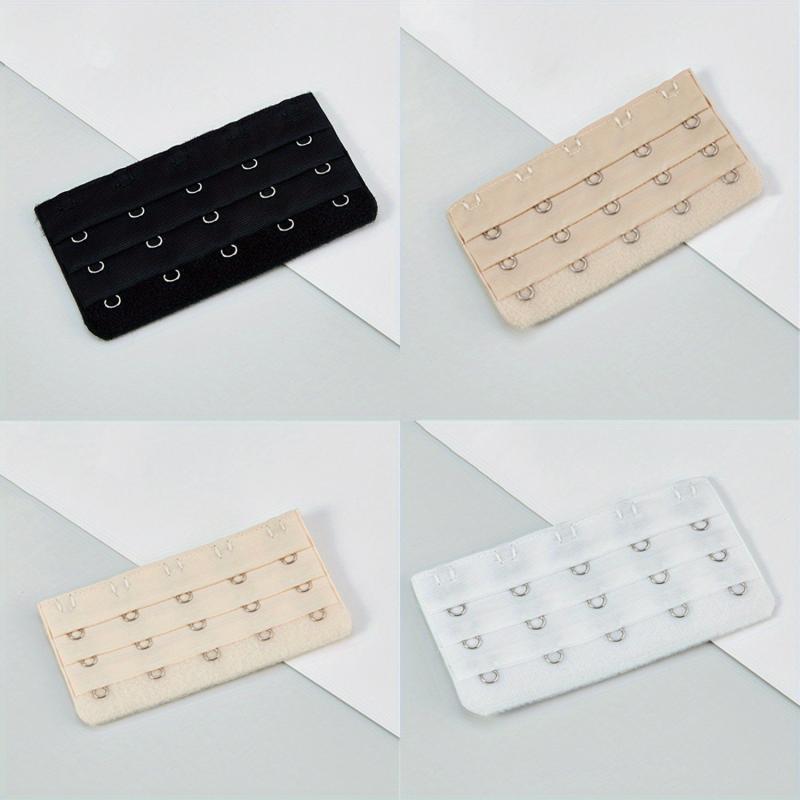 4pcs Bra Strap Extenders Adjustable Bra Band for Braless Look
