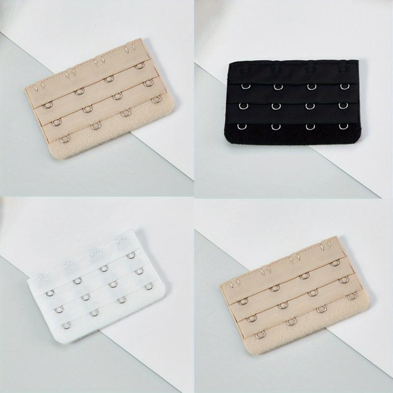 4pcs Bra Strap Extenders Adjustable Bra Band for Braless Look