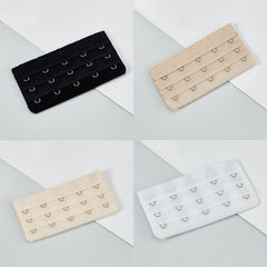 4pcs Bra Strap Extenders Adjustable Bra Band for Braless Look