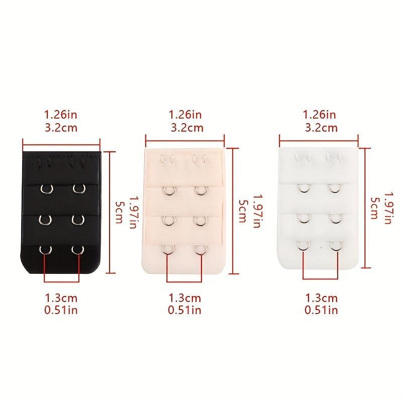 5pcs 2 Hooks Bra Strap Extenders Adjustable Bra Band Buckle