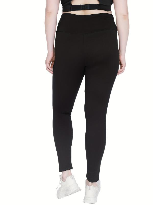 3 Pack Plus Size Tummy Control Yoga Leggings Set