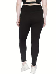 3 Pack Plus Size Tummy Control Yoga Leggings Set
