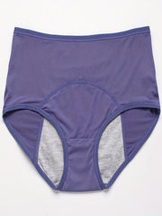 3 Pack Plus Size Period Panties Set High Rise Leakproof Three Piece Set
