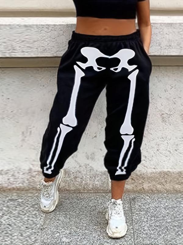 Sporty Plus Star & Art Print Stretch Pants