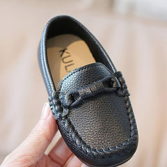 Boys Slip On Loafer Shoes Lightweight Comfortable Flat Shoes