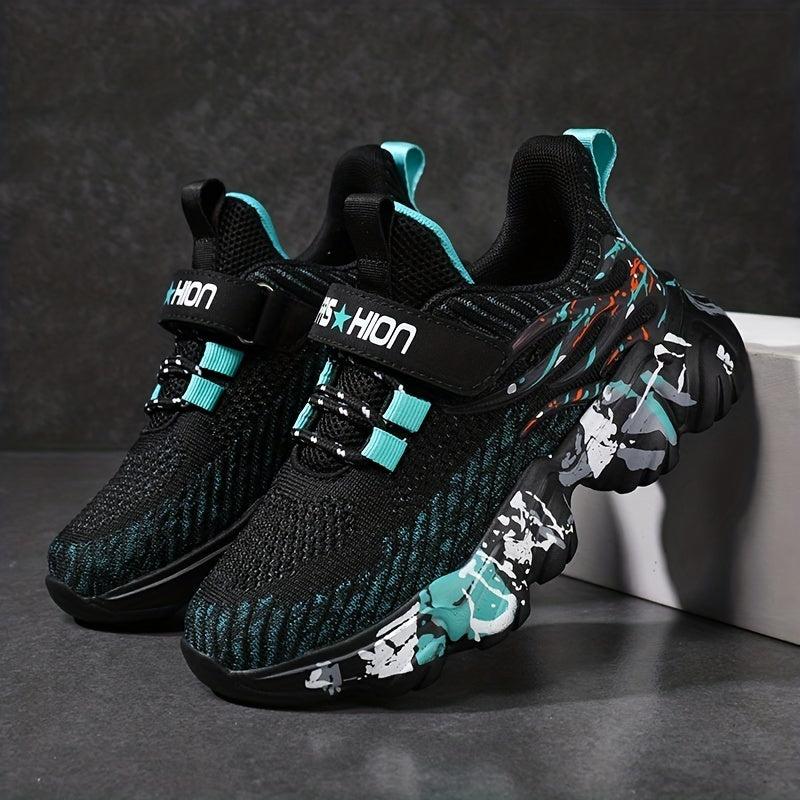 Breathable Woven Sneakers For Boys Kids Teenager Lightweight