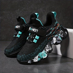 Breathable Woven Sneakers For Boys Kids Teenager Lightweight