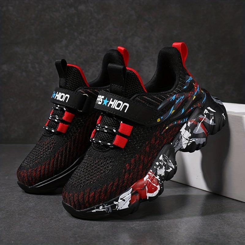 Breathable Woven Sneakers For Boys Kids Teenager Lightweight