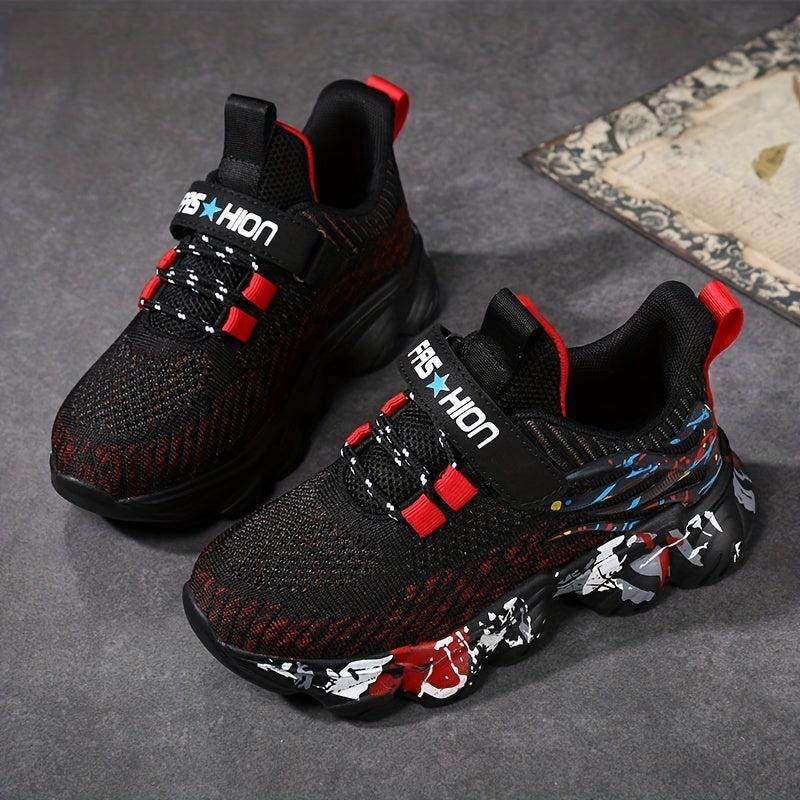 Breathable Woven Sneakers For Boys Kids Teenager Lightweight