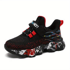 Breathable Woven Sneakers For Boys Kids Teenager Lightweight