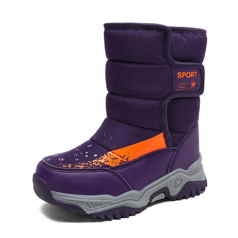 Cozy Snow Boots for Girls with Fleece Lining