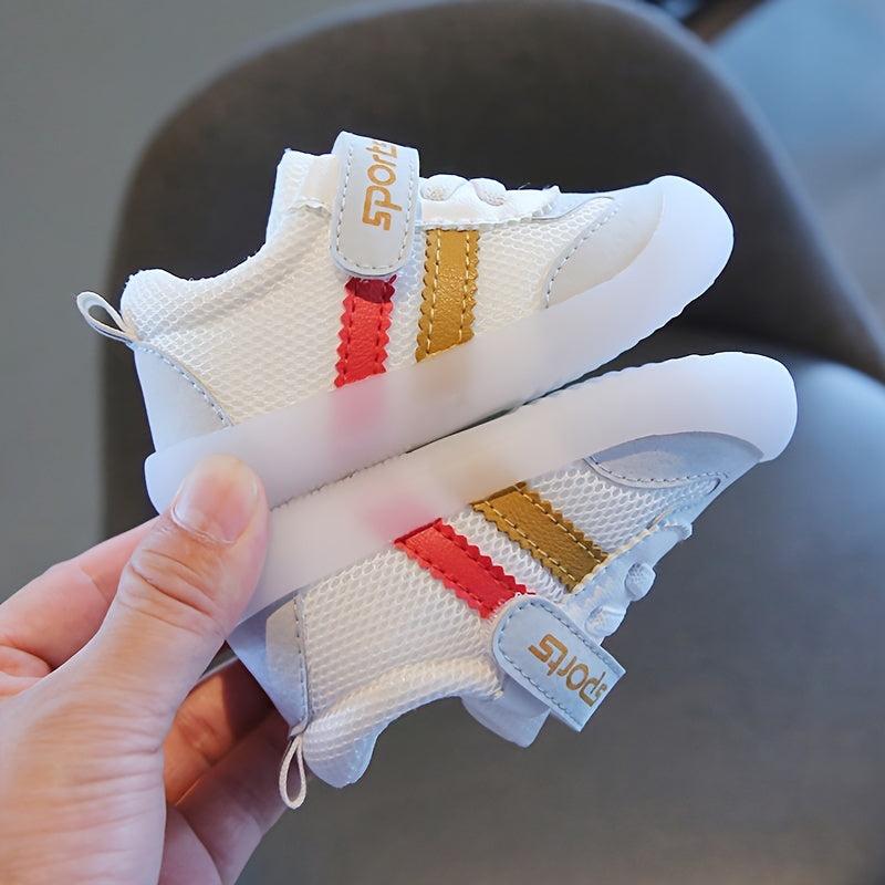 Baby Girls Lightweight Non Slip Sneakers for Indoor and Outdoor Walking
