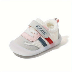 Baby Girls Lightweight Non Slip Sneakers for Indoor and Outdoor Walking