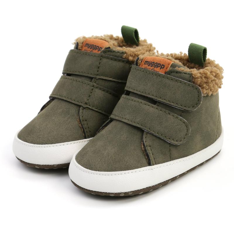 Soft & Warm Baby Boys Boots Plus Fleece Lined for Indoor/Outdoor Walking