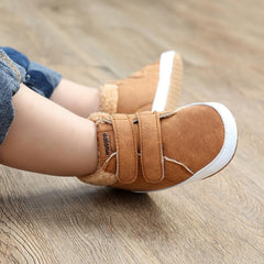Soft & Warm Baby Boys Boots Plus Fleece Lined for Indoor/Outdoor Walking