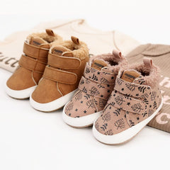 Soft & Warm Baby Boys Boots Plus Fleece Lined for Indoor/Outdoor Walking