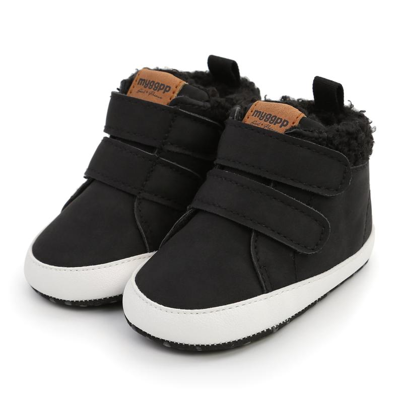 Soft & Warm Baby Boys Boots Plus Fleece Lined for Indoor/Outdoor Walking