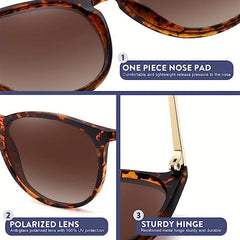 Vintage Round Mirrored Lens Sunglasses for Women Men