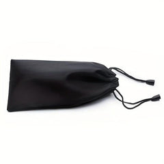Men's Twist Woven Spandex Eyeglass Storage Bag for Traveling
