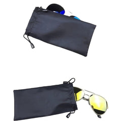 Men's Twist Woven Spandex Eyeglass Storage Bag for Traveling
