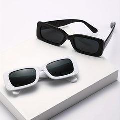2pc Men's Square Frame Sunglasses Classic Style