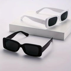 2pc Men's Square Frame Sunglasses Classic Style