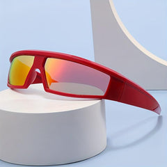 Y2K Small Cycling Sunglasses Men Women Colorful Coating Sun Glasses