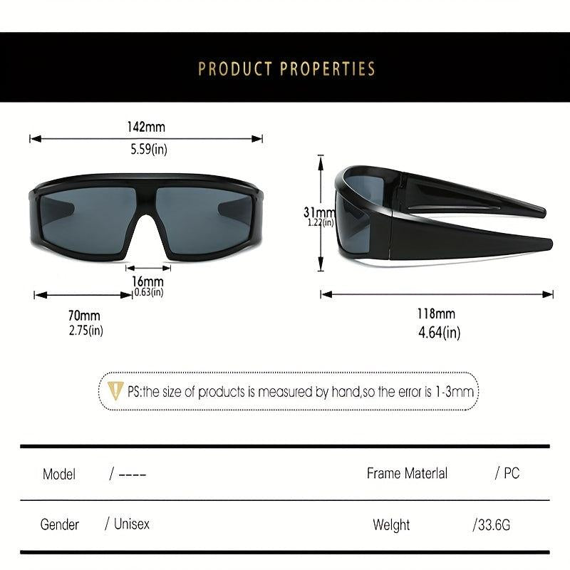 Y2K Small Cycling Sunglasses Men Women Colorful Coating Sun Glasses