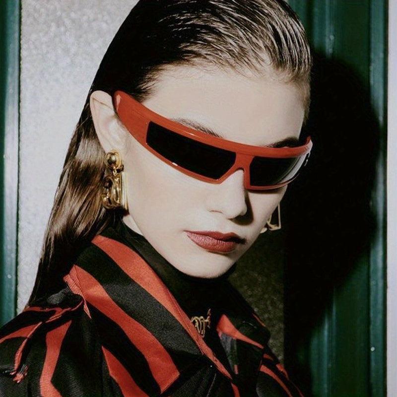 Y2K Small Cycling Sunglasses Men Women Colorful Coating Sun Glasses