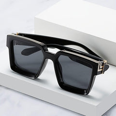 Men Women P Large Frame Sunglasses