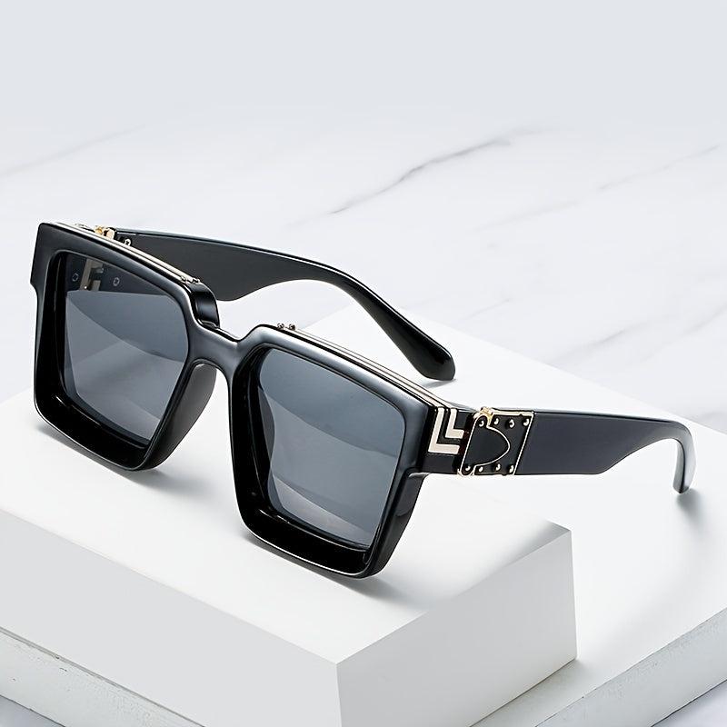 Men Women P Large Frame Sunglasses