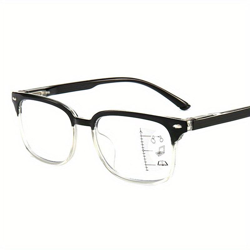 Men's Multifocal Reading Glasses Anti Light Reading Eyeglasses